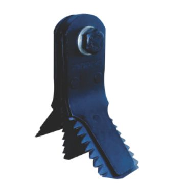 Rectangular Stainless Steel Mulcher Blade Assembly, For Food, Color : Silver