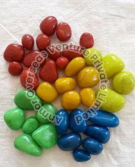 Mixed Color Polished Pebble Stone, For Countertops, Staircase, Walls Flooring, Feature : Crack Resistance