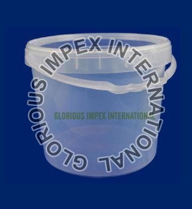 Round Food Grade Plastic Buckets, Feature : Light Weight, Non Breakable, Rust Proof, Soft, Color : White