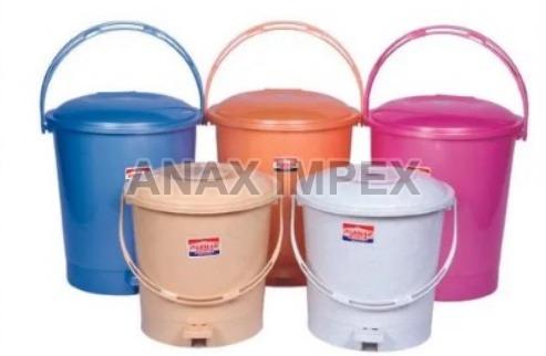 Anax Impex Plastic Pedal Dust Bin, For Home