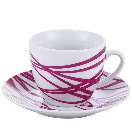 Mulit Colour Tea Cup Saucer, For Coffee, Style : Anitque