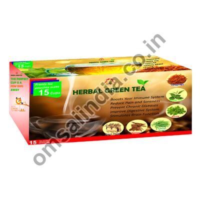 Organic Herbal Green Tea, Certification : FSSAI Certified, Packaging Type : Paper Box