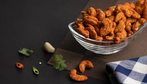 Wiola Roasted Flavoured Cashew Nuts, For Food, Snacks, Grade : W180