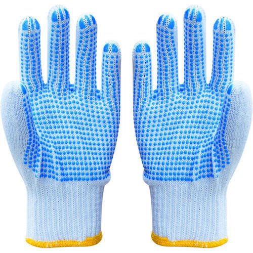 PVC Dotted Hand Gloves, Pattern : Pattern, Gender : Unisex