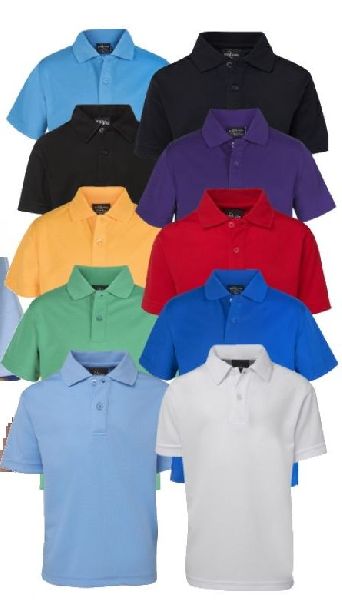 Cotton School Polo Shirts