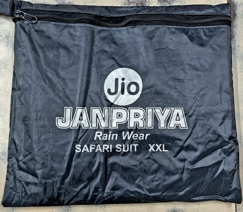 Plain PVC Janpriya Jio Raincoat