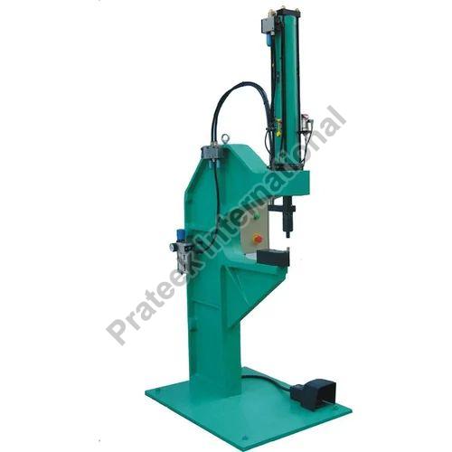 Electric Mild Steel Semi Automatic Riveting Machine
