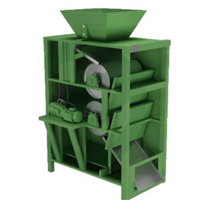Automatic Double Drum Magnetic Separator