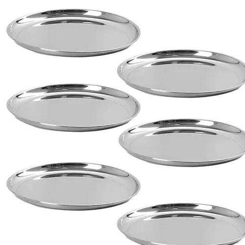 Stainless Steel Dinner Plate