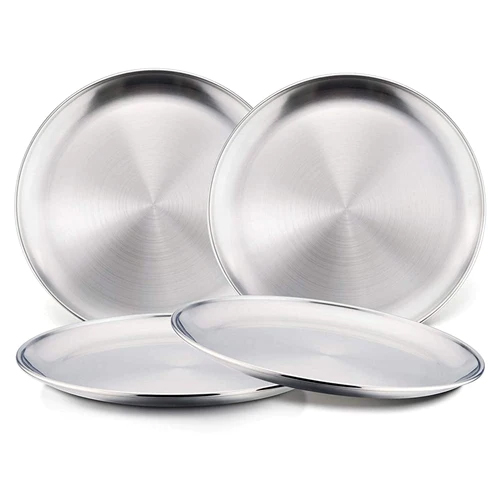 Steel Dinner Plates