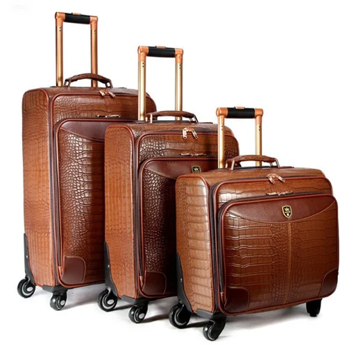 Leather Luggage Bags